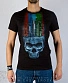 футболка город на черепе (светится)