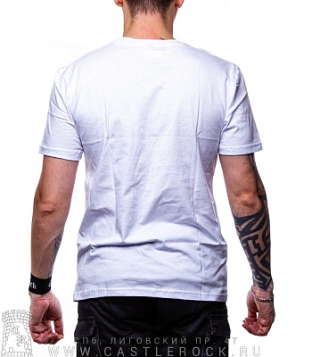 футболка cannibal corpse "hammer smashed face" (белая)