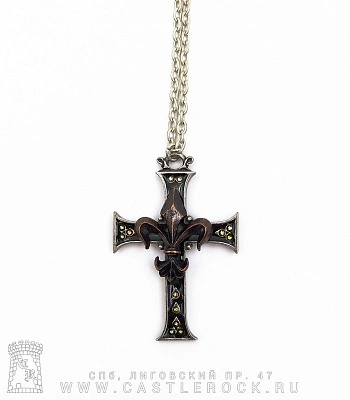 подвес alchemy gothic (алхимия готик) p470 croix de lile