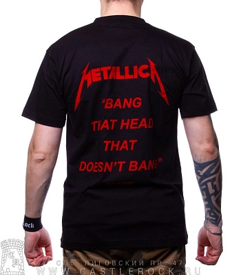 футболка metallica "kill 'em all" (принт большой)
