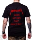 футболка metallica "kill 'em all" (принт большой)