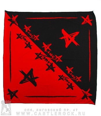 бандана алиса (черно-красная)