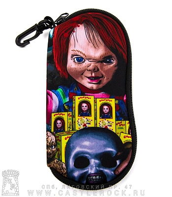 чехол для очков кукла чаки "chucky"