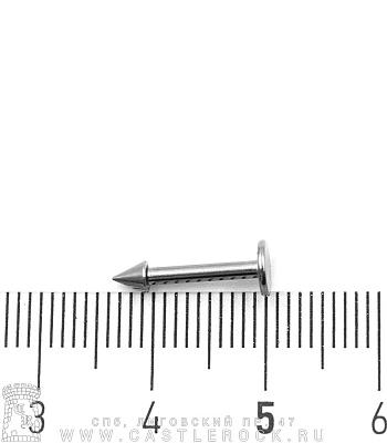 Лабрет Сталь с Шипом 1,6 х 10 х 3
