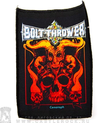 нашивка bolt thrower "cenotaph"