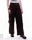 брюки женские бэгги (ремни, цепи)
