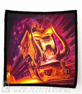 нашивка motorhead "orgasmatron"