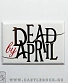 магнит прямоугольный dead by april (лого)