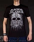 футболка suicide silence (череп ч/б)