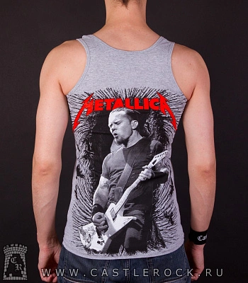 майка metallica (серая)