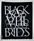 нашивка на спину black veil brides (лого)