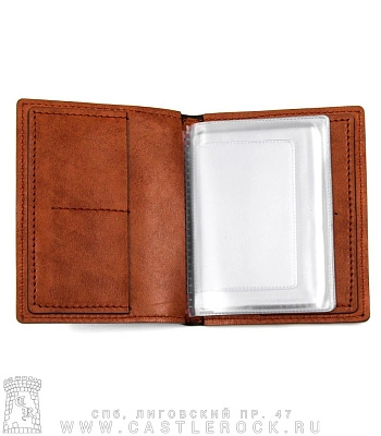 обложка для автодокументов вегвизир компас викингов в руническом круге (ручная работа)