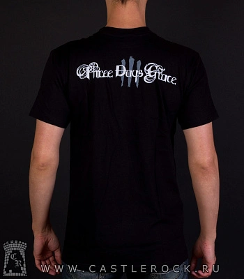 футболка three days grace (группа)
