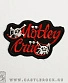 нашивка motley crue (лого, черепа, вышивка)