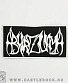 нашивка burzum (лого белое)