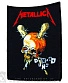 нашивка metallica "damage inc."