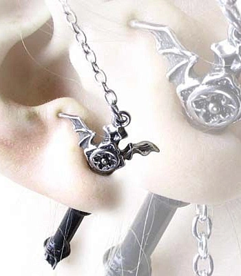 серьга alchemy gothic (алхимия готик) e290 ruthven cross