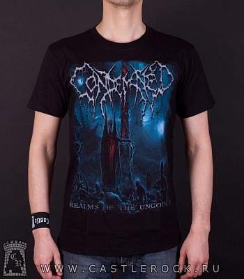 футболка condemned "realms of the ungodly"