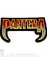 нашивка pantera (лого стилизованное, вышивка)
