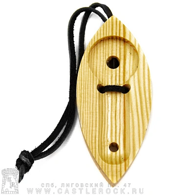 футляр для варгана малого лодочка (без крышки) vb-3