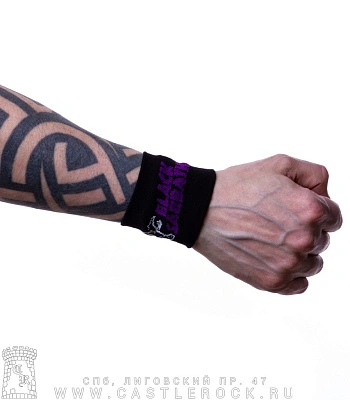 напульсник трикотажный black sabbath