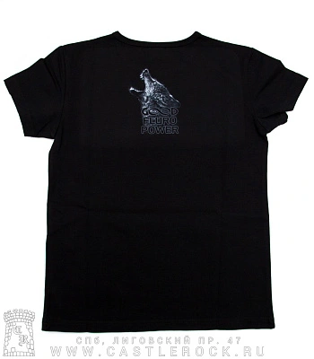 футболка детская волк грозовой (светится)