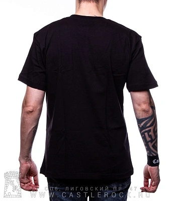 футболка король и шут (лого ч/б, булавка)