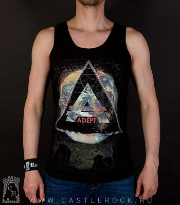 майка adept "silence the world"