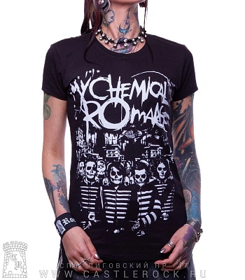 женская футболка my chemical romance "when i grow up..."