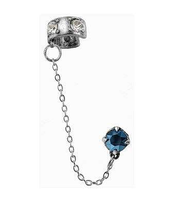 серьга кафф alchemy gothic (алхимия готик) e223 diamond pall