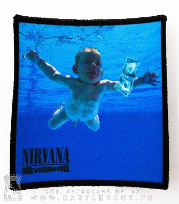 нашивка nirvana "nevermind"