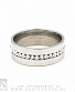 кольцо стальное стразы