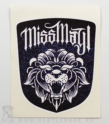 наклейка miss may i (лого)