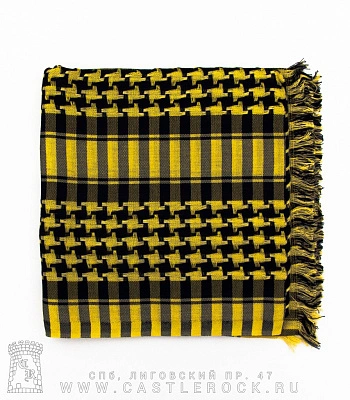 арафатка черно-бежевая