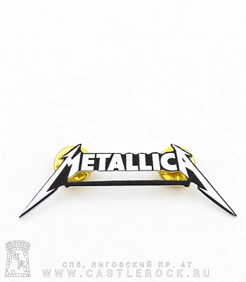 значок цанга metallica (лого)