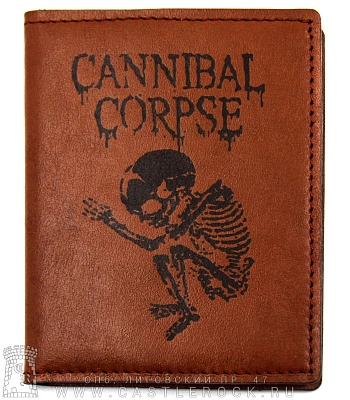 обложка для автодокументов cannibal corpse (ручная работа)