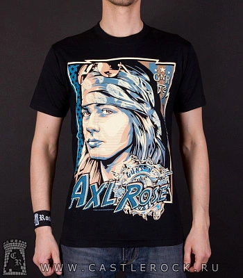 футболка guns'n'roses axl rose nts