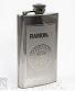 фляга стальная с гравировкой ramones 6 oz