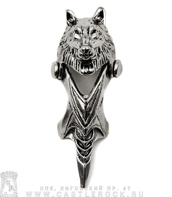 кольцо-коготь волк