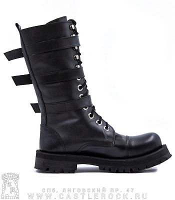 ботинки woofer 12 бл. ремни. искусственный мех
