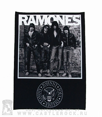 нашивка на спину ramones "ramones"