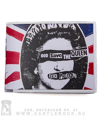 обложка для студенческого билета sex pistols "god save the queen"