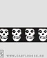 напульсник на резинке misfits (лого)