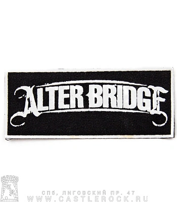 нашивка alter bridge (лого белое)