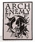 нашивка arch enemy "doomsday machine" (вышивка)