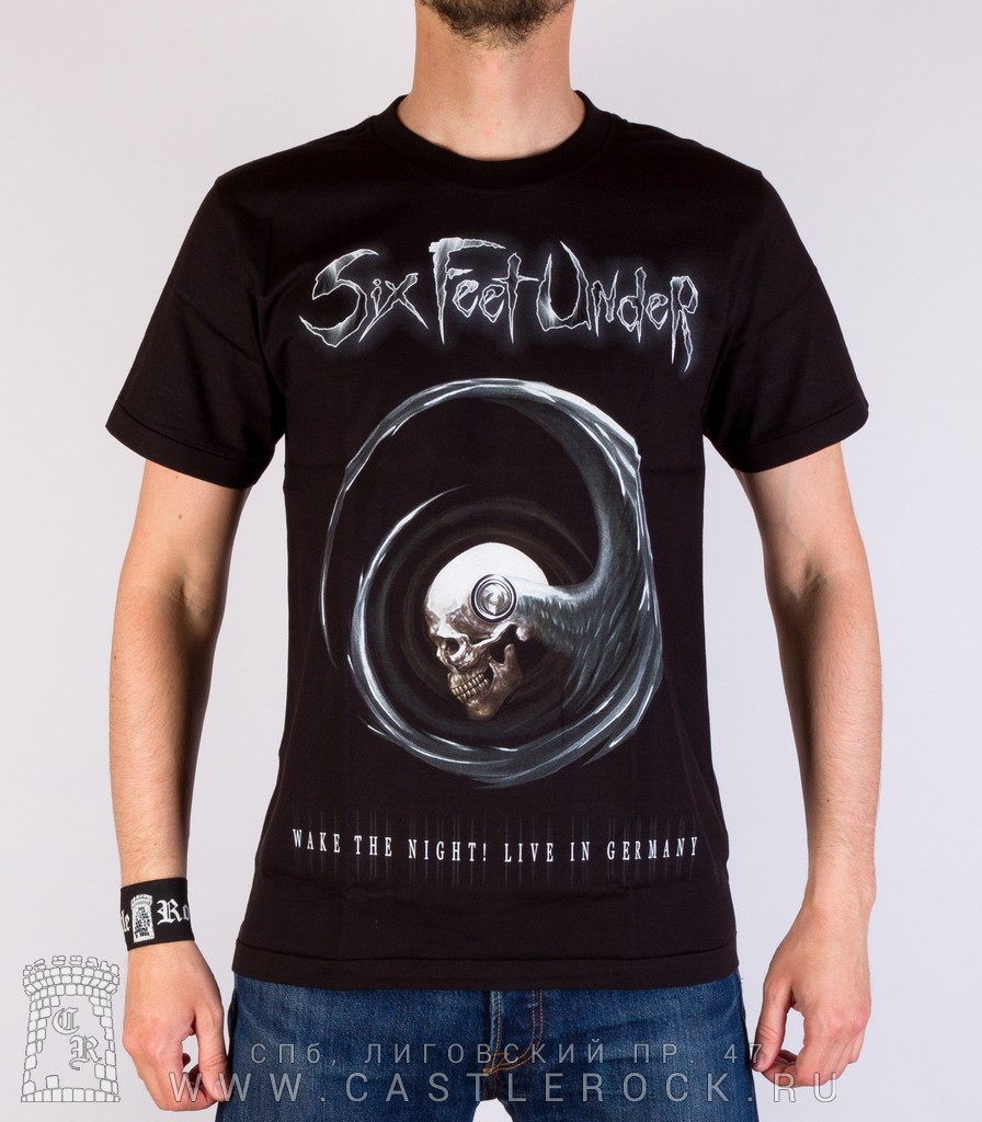 Футболка Six Feet Under "Wake The Night!" — Футболки — Рок-магазин ...