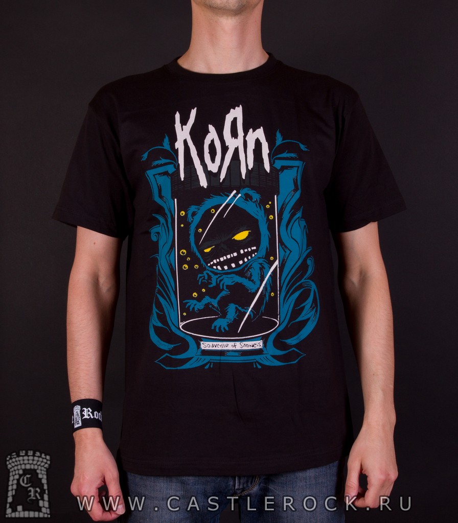 Футболка Korn "Souvenir Of Sadness" — Футболки — Рокмагазин атрибутики