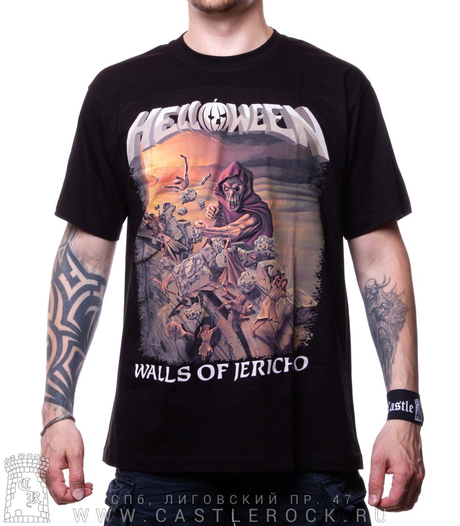 Футболка Helloween "Walls Of Jericho" — Футболки — Рок-магазин ...