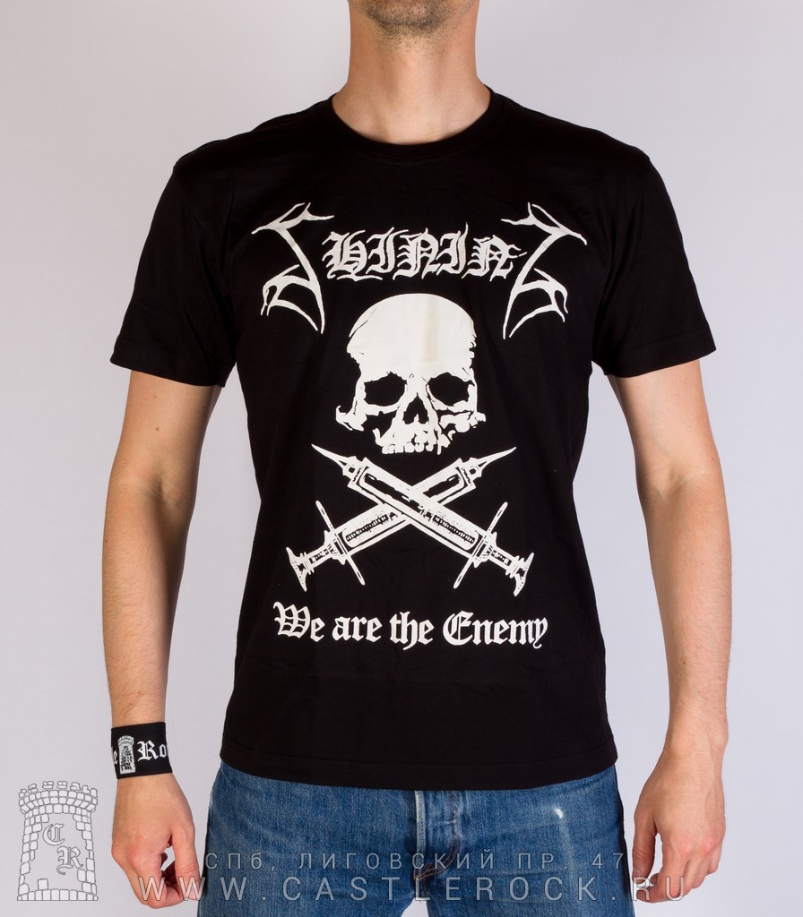 Футболка Shining "We Are The Enemy" — Футболки — Рок-магазин атрибутики ...