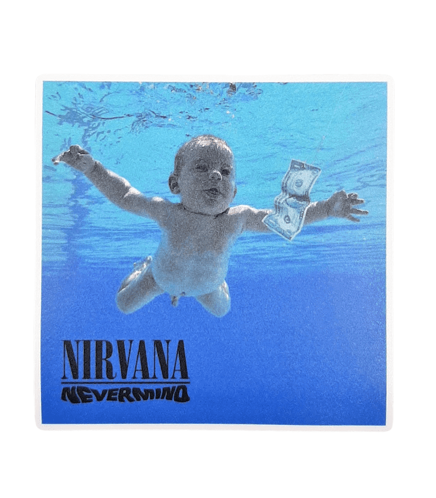Наклейка виниловая Nirvana "Nevermind" — Наклейки — Рок-магазин ...